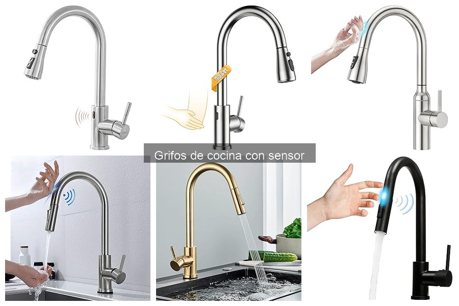 Tipos de Grifos de Cocina con Sensor: Guía Completa
