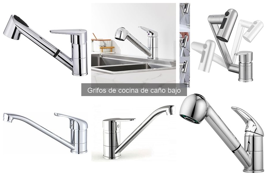 Tipos de Grifos de Cocina de Caño Bajo: Guía y Características