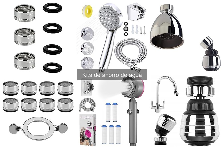 Tipos de kits de ahorro de agua y sus características