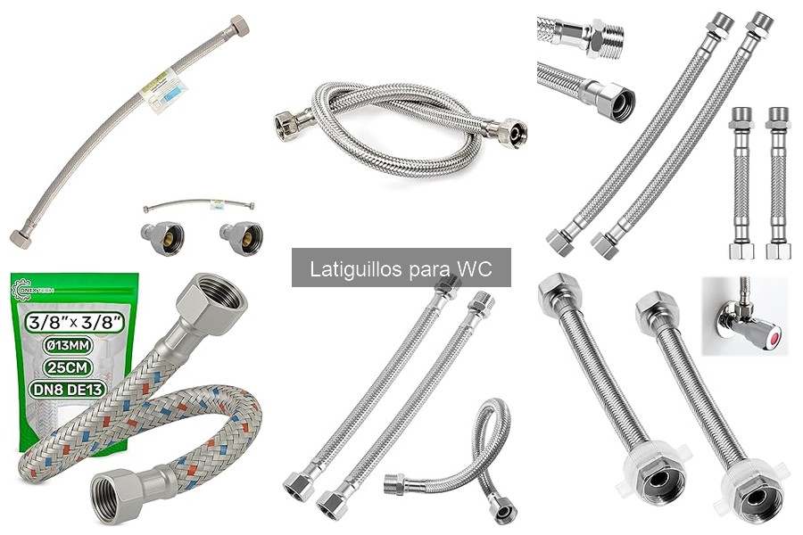 Tipos de latiguillos para WC: Guía y características