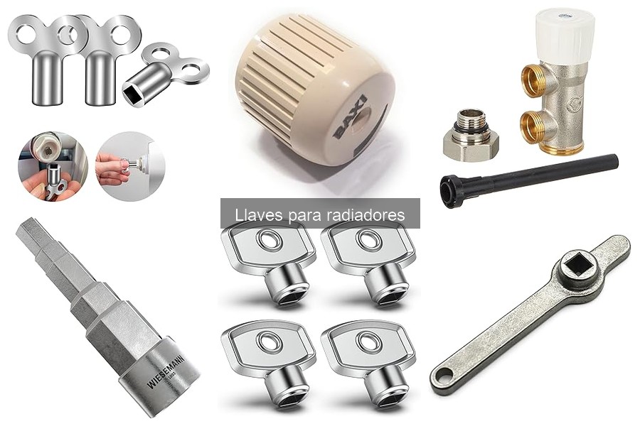 Tipos de llaves para radiadores: guía completa