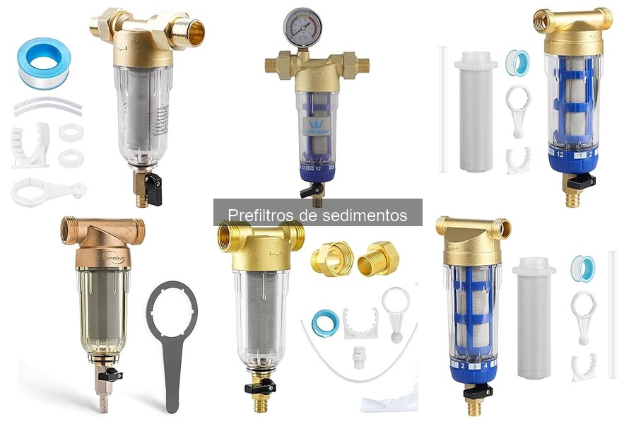 Tipos de Prefiltros de Sedimentos para Agua: Guía Completa