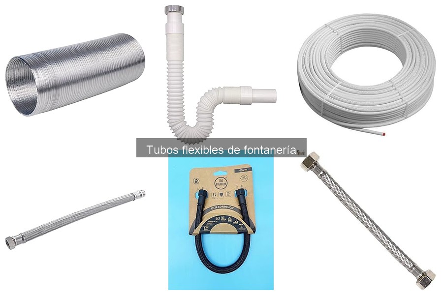 Tipos de tubos flexibles de fontanería: guía y usos
