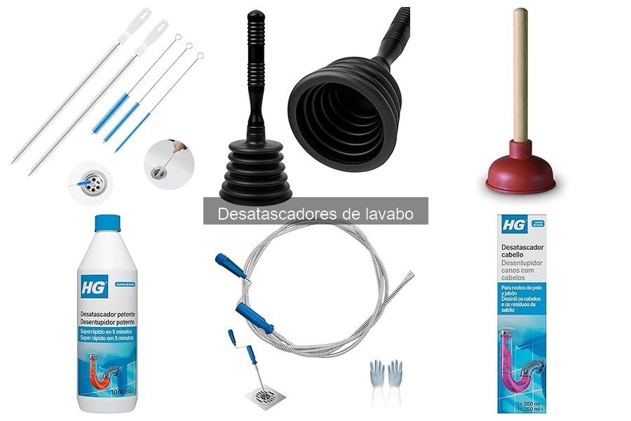 Todo sobre desatascadores de lavabo: tipos y funciones