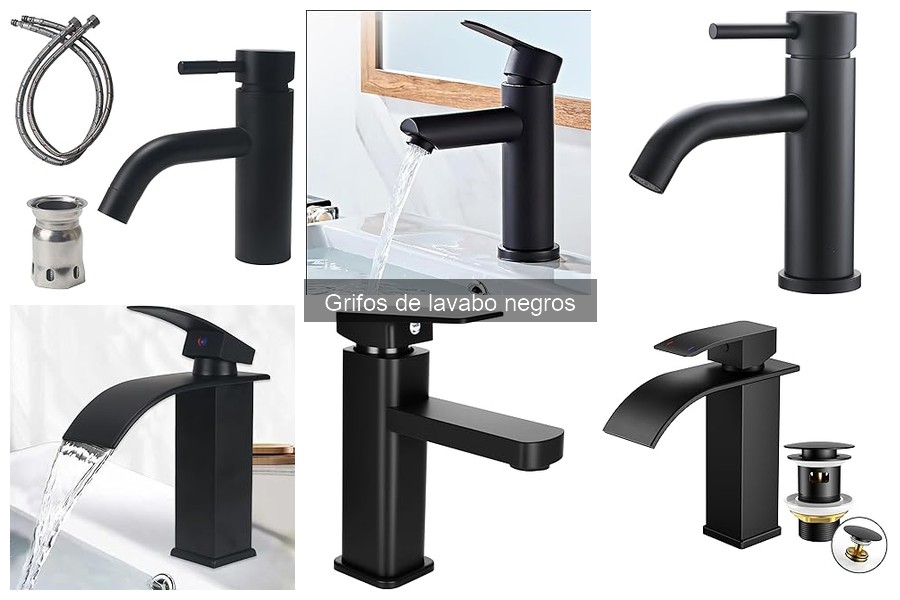 Ventajas de elegir un grifo de lavabo negro para tu baño