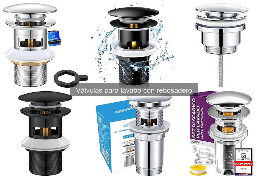 Ventajas de las Válvulas con Rebosadero para Lavabo