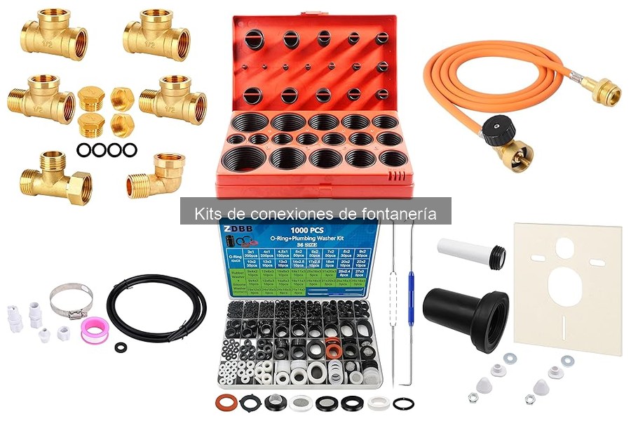 Ventajas de usar kits de conexiones de fontanería
