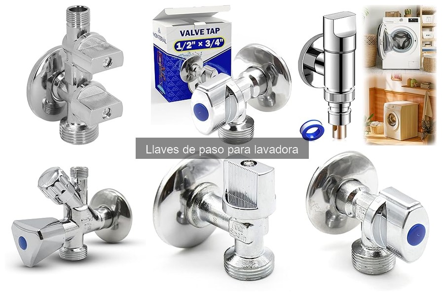 Ventajas de usar llaves de paso para lavadora en casa
