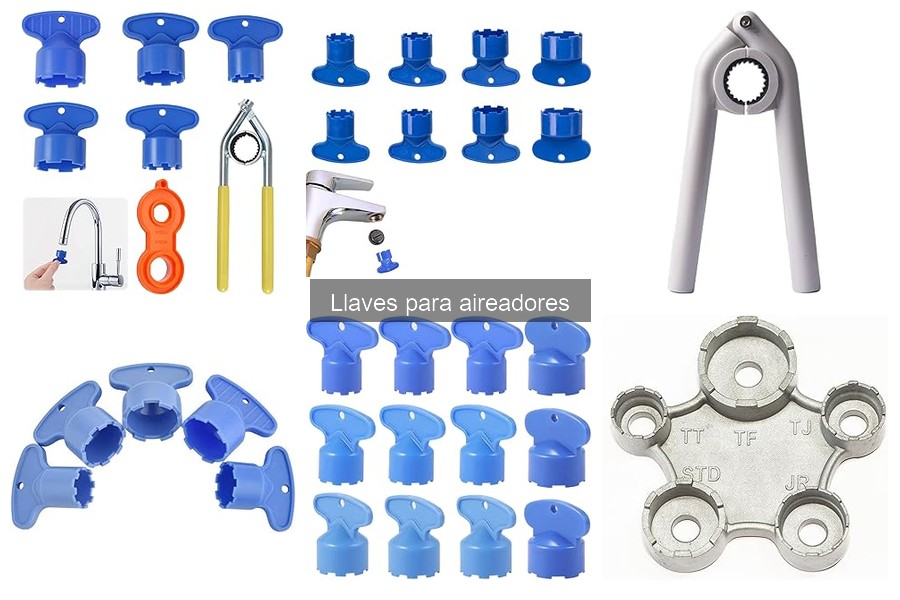 ** Ventajas de usar llaves para aireadores en grifería