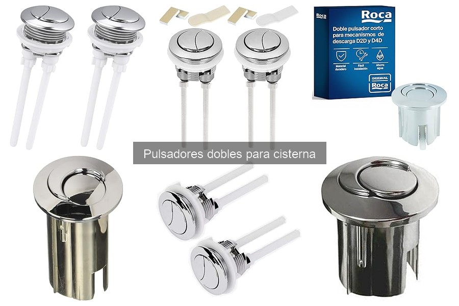 Ventajas del Pulsador Doble para Cisterna frente al Simple
