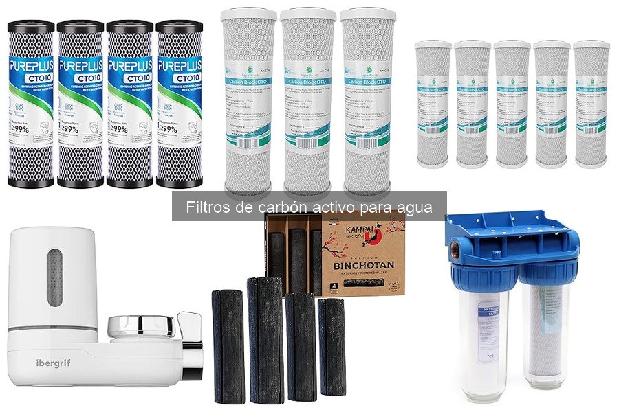 Ventajas y desventajas de filtros de carbón activo para agua