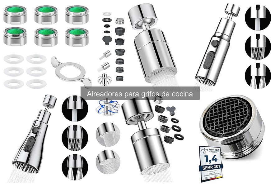Ventajas y desventajas de los aireadores para grifos de cocina