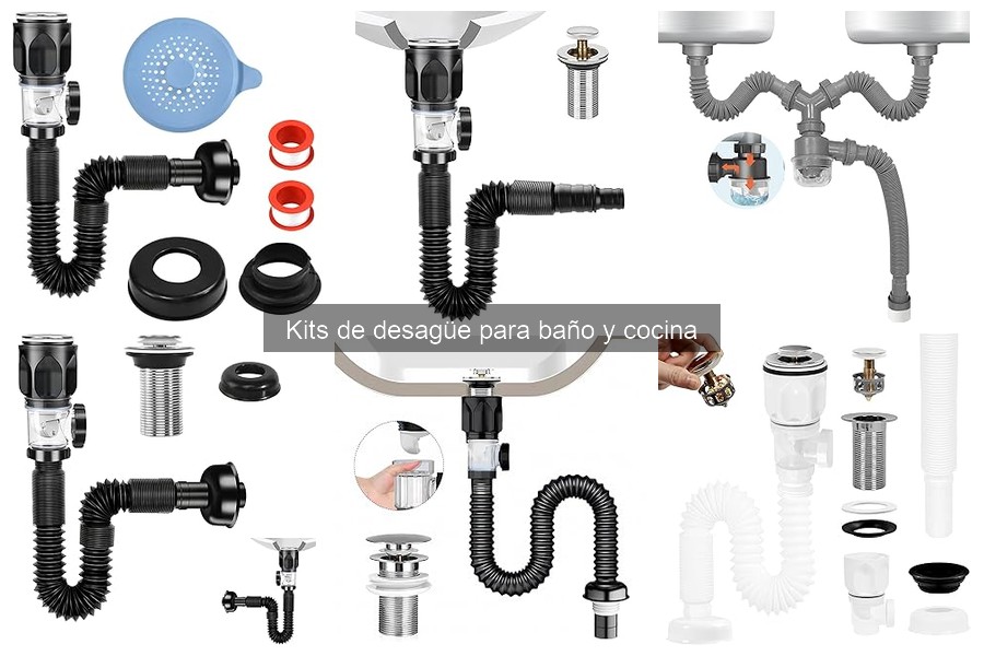 Ventajas y desventajas de los kits de desagüe para baño y cocina